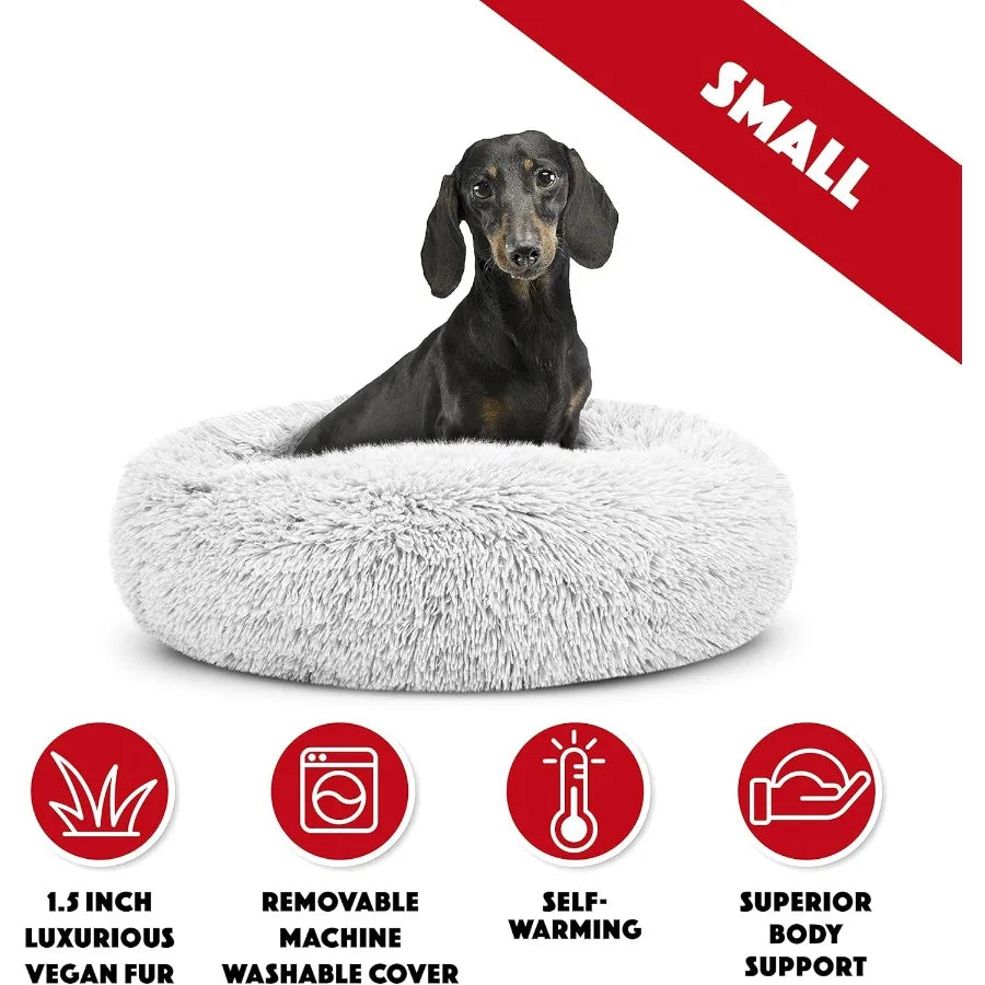 High-Concerned Corduroy Small Dog Nest Bed For Cozy Rest