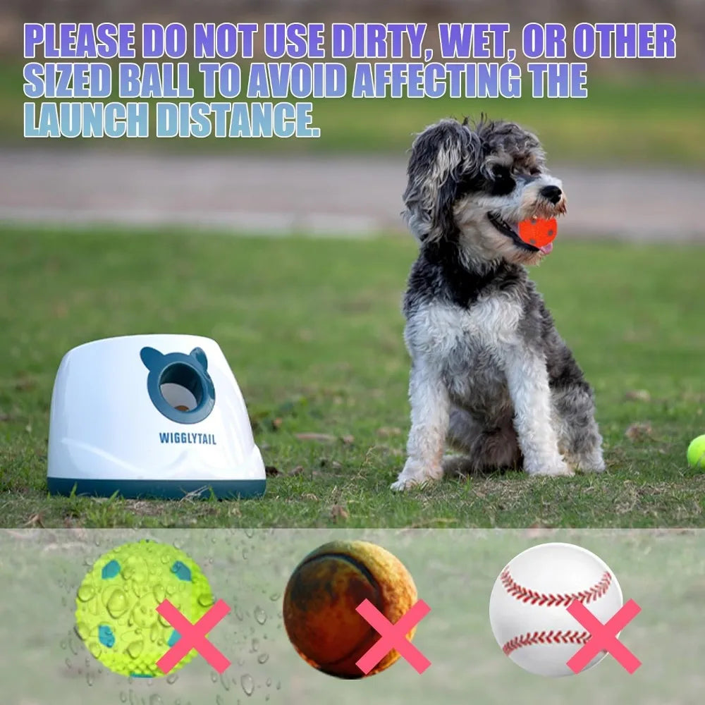 Automatic Dog Ball Launcher With 4 Adjustable Distances