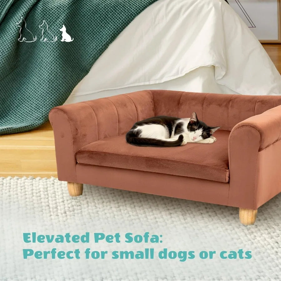 Sichuan CN Faux Suede Pet Bed DesignedFor Cats And Dogs