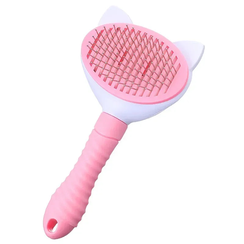Cat Self Cleaning Grooming Brush Pet Comb For Dogs Cats