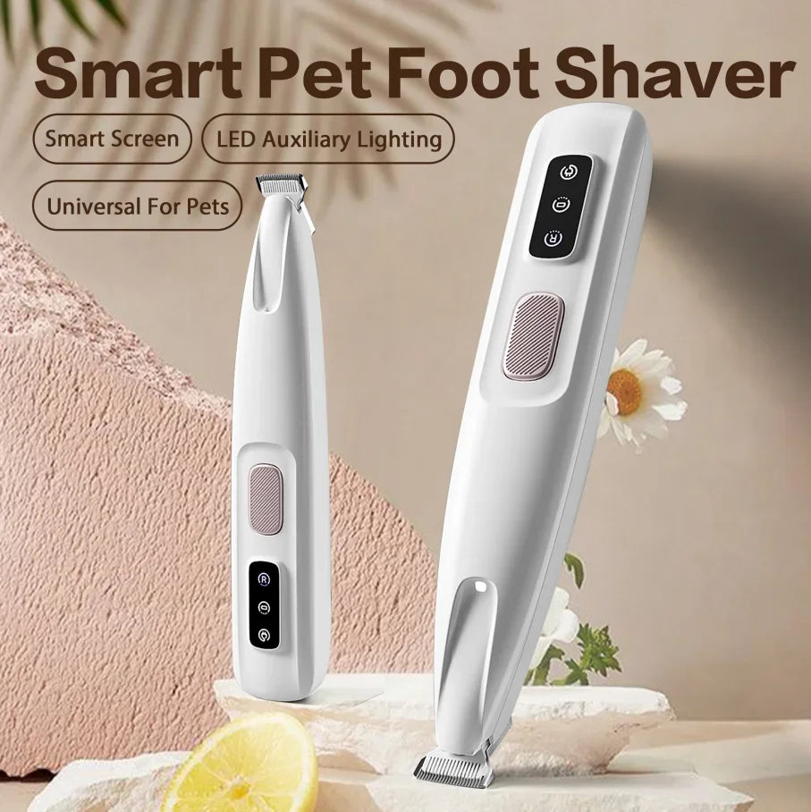 AUKYGGUS Pet Paw Trimmer Rechargeable Quiet Hair Grooming Kit