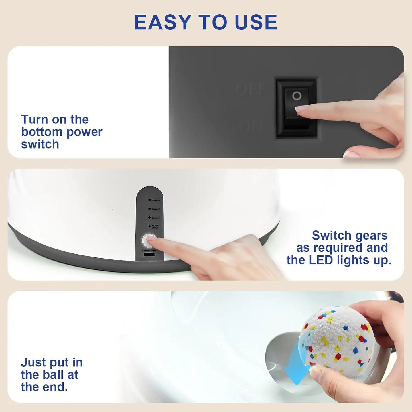 Automatic Dog Ball Launcher For Small And Medium Dogs