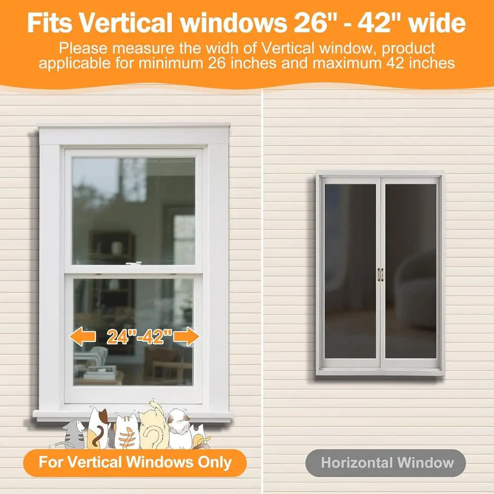 Closure Outdoor Indoor Cat Enclosure With Clear Panels