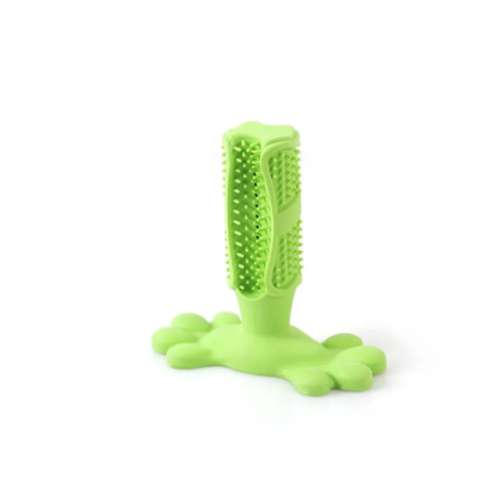 Silicone Pet Chewable Toothbrush For Large Breed Dogs