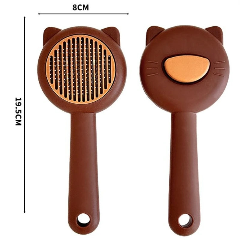 Pet Hair Removal Comb For Cats And Dogs Grooming Brush