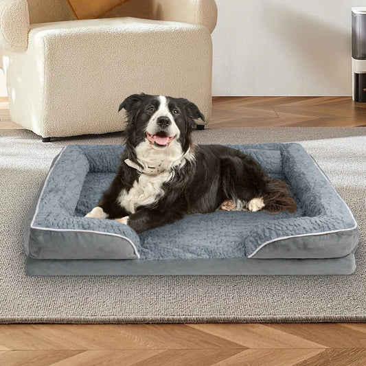 Jiangsu Removable Dog Sofa Bed With Anti Slip Bottom Cushion