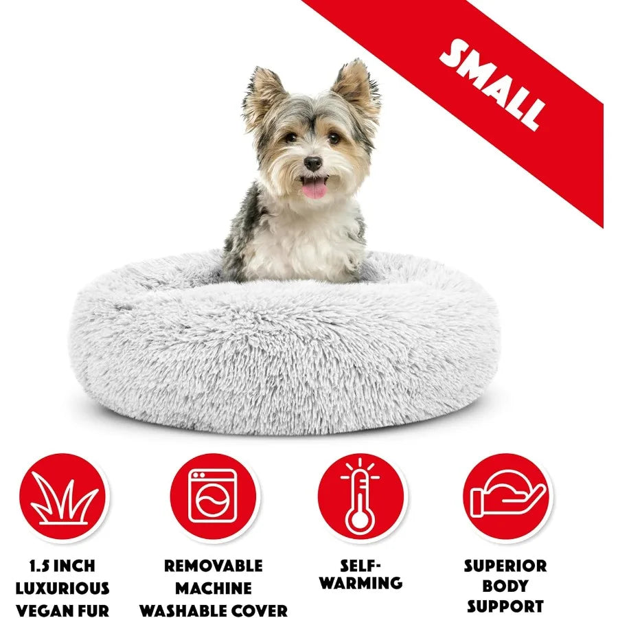 High-Concerned Corduroy Small Dog Nest Bed For Cozy Rest