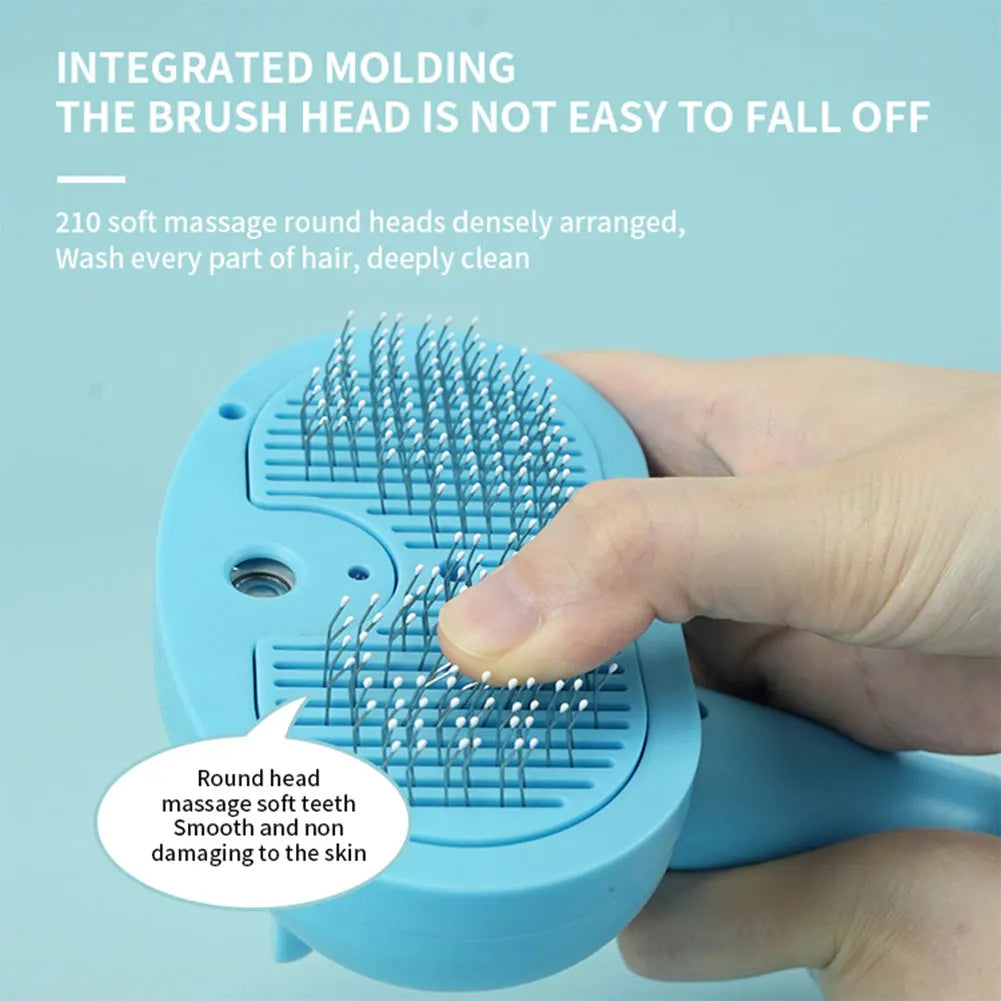 Shunmaii Cat Steam Brush Hair Remover Multi Function Grooming Comb
