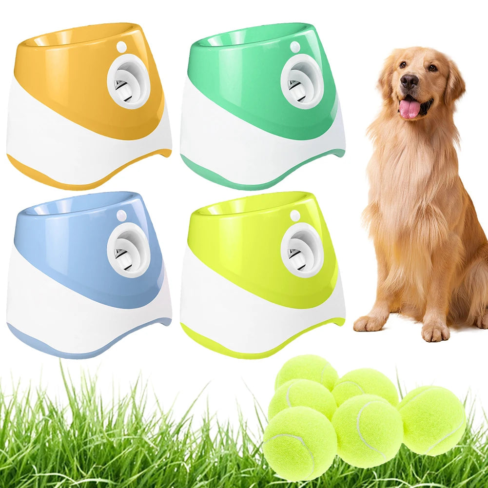 Alloet Dog Tennis Ball Launcher Interactive Catapult