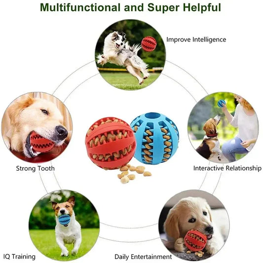 Nontoxic Bite Resistant Dog Toy Ball For Chewing