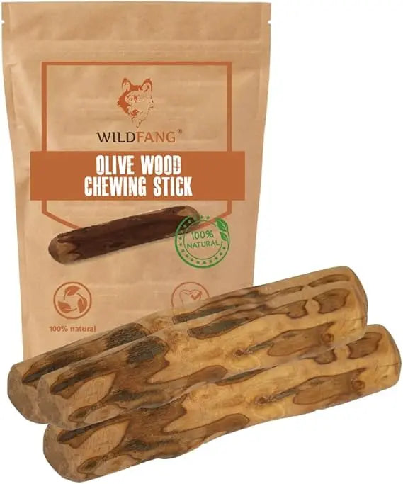 Olive Wood Chewing Sticks for Aggressive Chewers Training Toy