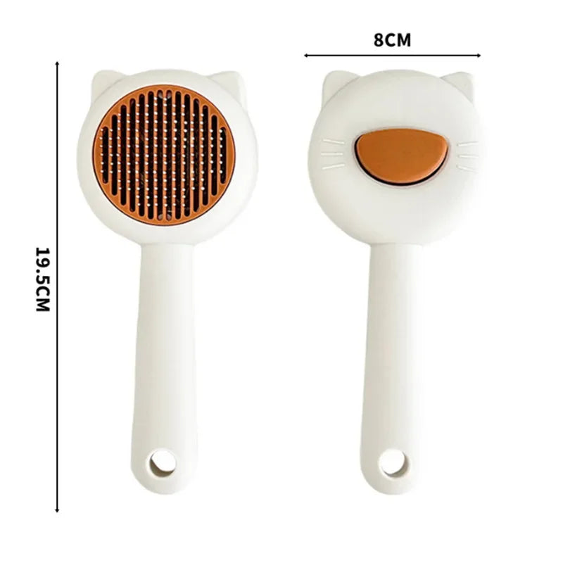 Pet Hair Removal Comb For Cats And Dogs Grooming Brush