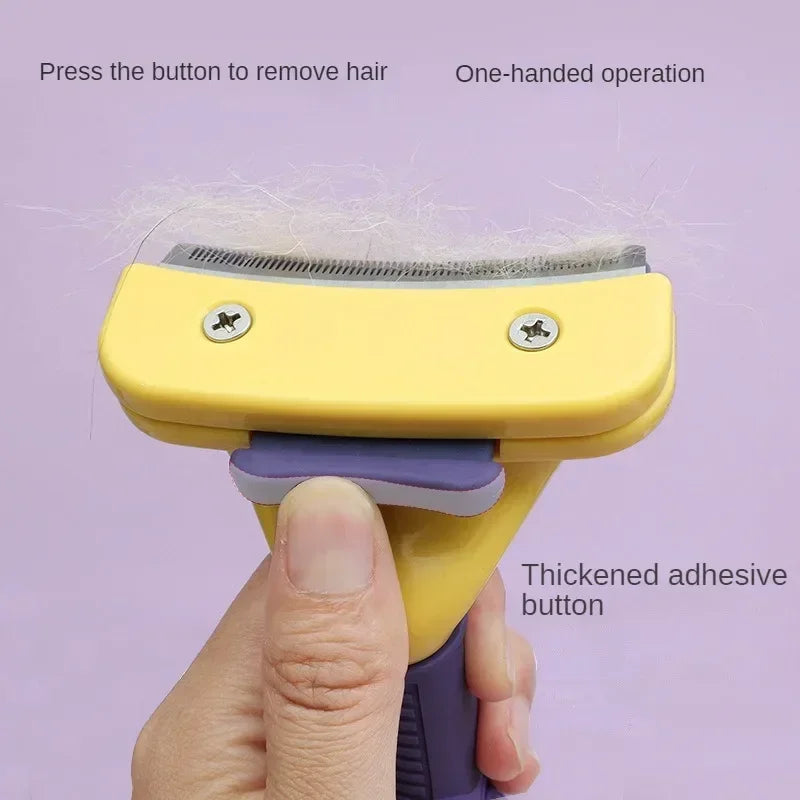 Dog Hair Brush Grooming Comb For Dogs Pet Hair Remover